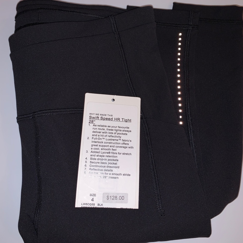 NWT Lululemon Swift Speed High-Rise Tight 28" - Picture 16 of 16